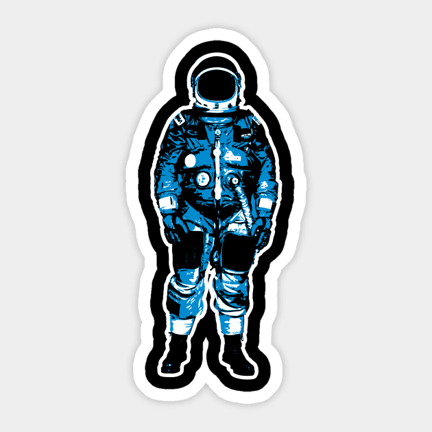 Astronaut Sticker by SnubFountain